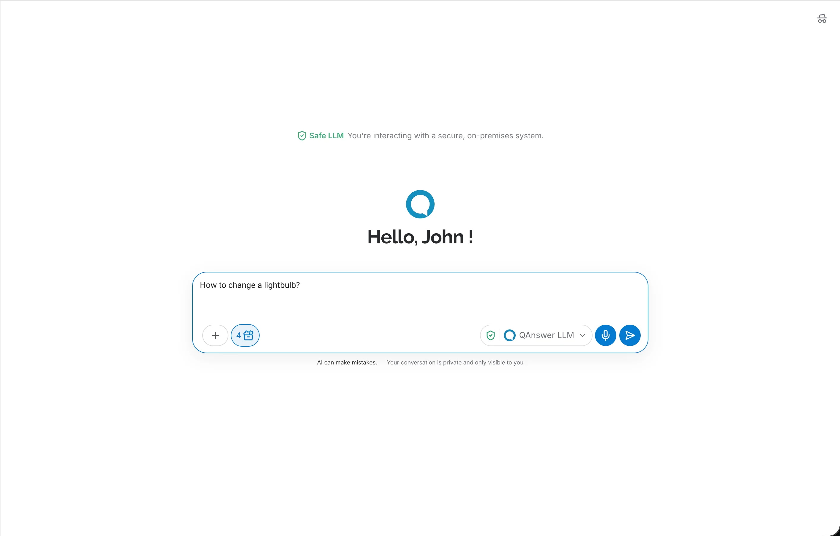chat LLM question