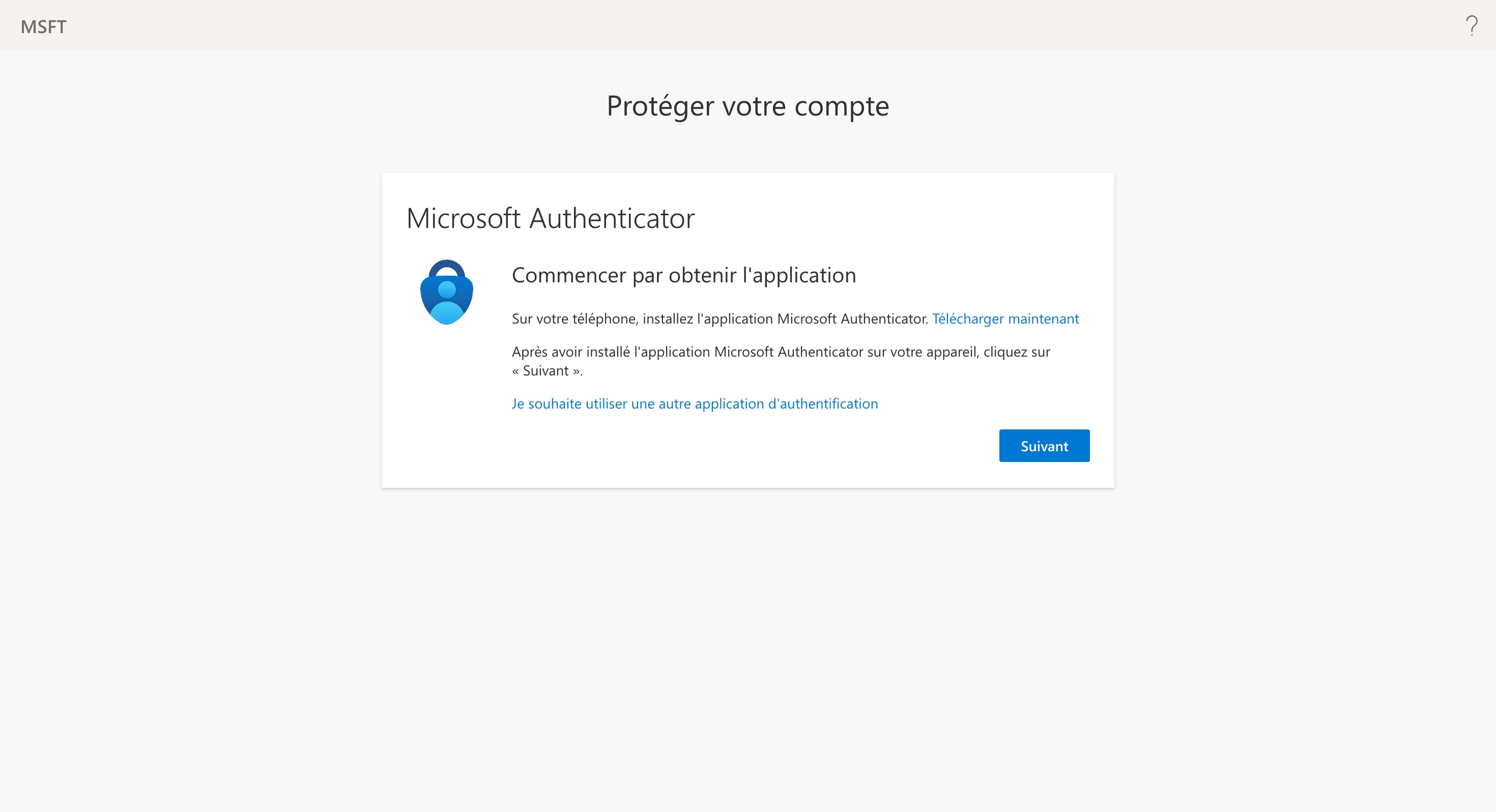 Installing Microsoft Authenticator